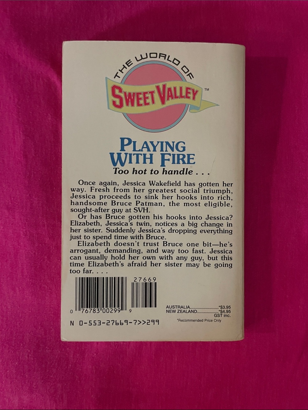 Sweet Valley High: Playing With Fire - Picture 2 of 3